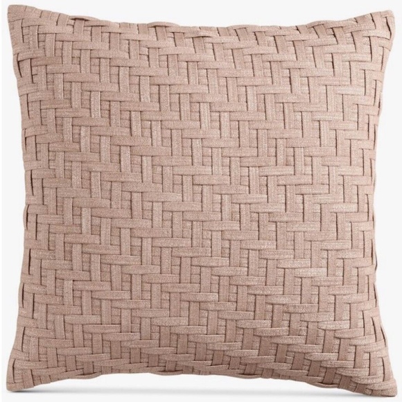 Hotel Collection Yarn Dye Decorative Pillow, 22" X 22", - Picture 1 of 2